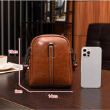 Women's Leather Small Shoulder Bag Phone Purse Wallet