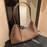 Women's Soft PU Shoulder Bag Large Capacity Handbag