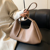 Women's Soft PU Shoulder Bag Large Capacity Handbag
