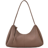 Women's Soft PU Shoulder Bag Large Capacity Handbag