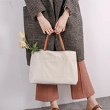 Eco Reusable Shopping Bags Foldable Casual Canvas Tote Bag