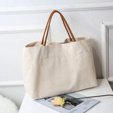 Eco Reusable Shopping Bags Foldable Casual Canvas Tote Bag