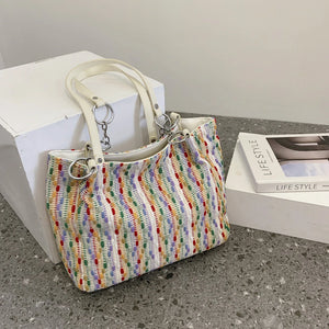 Women's Shoulder Bag Reusable Shopping Tote Handbag