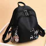Women's Oxford Cloth Backpack Bag Mochila Bolsa