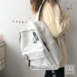 Canvas Backpack for Women Mochila Bolsa