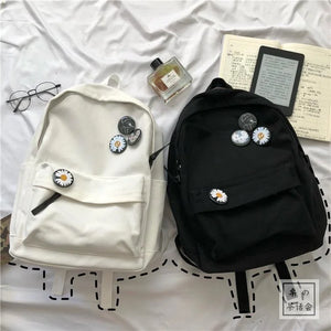 Canvas Backpack for Women Mochila Bolsa