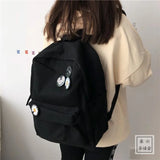 Canvas Backpack for Women Mochila Bolsa