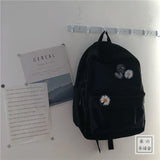 Canvas Backpack for Women Mochila Bolsa