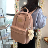 Women's High Capacity Backpack Large Mochila Bolsa
