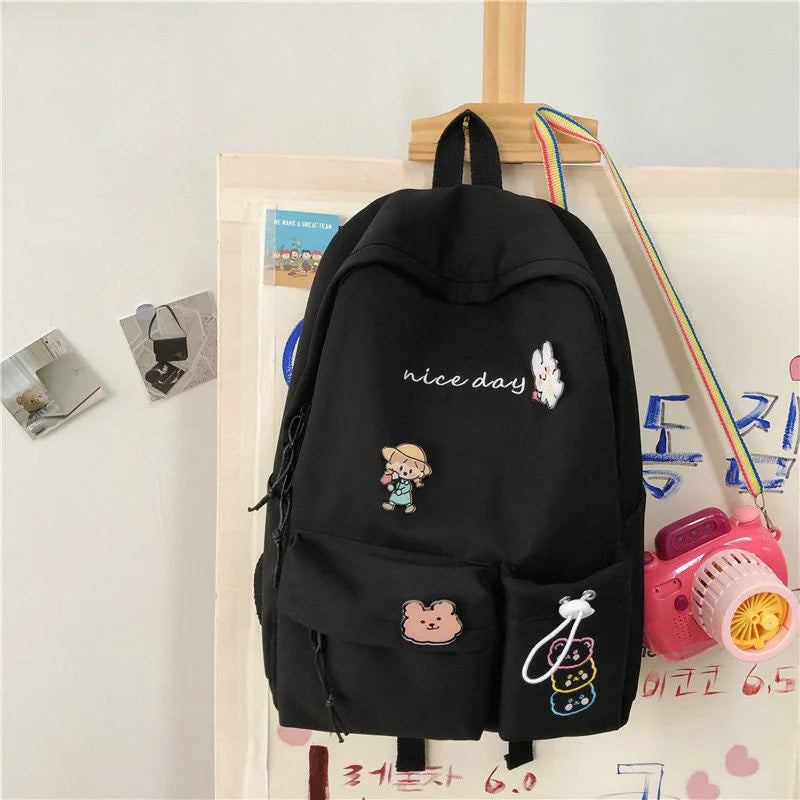Women's High Backpack Large Mochila Bolsa