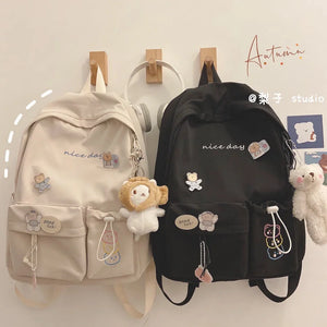 Women's High Backpack Large Mochila Bolsa