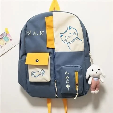 Women's Backpack High Mochila Bolsa