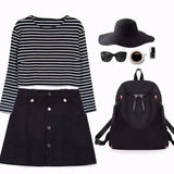 Women's Large Backpack Bag - Mochila Bolsa