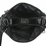 Women Classic PU Leather Shoulder Bag with Multiple Pockets