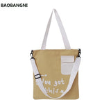 Corduroy Shoulder Bag Reusable Tote Purse Handbag