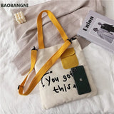 Corduroy Shoulder Bag Reusable Tote Purse Handbag