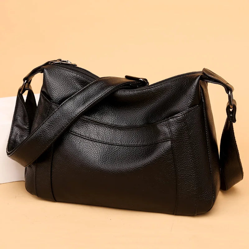 Retro Women's PU Leather Crossbody Bag
