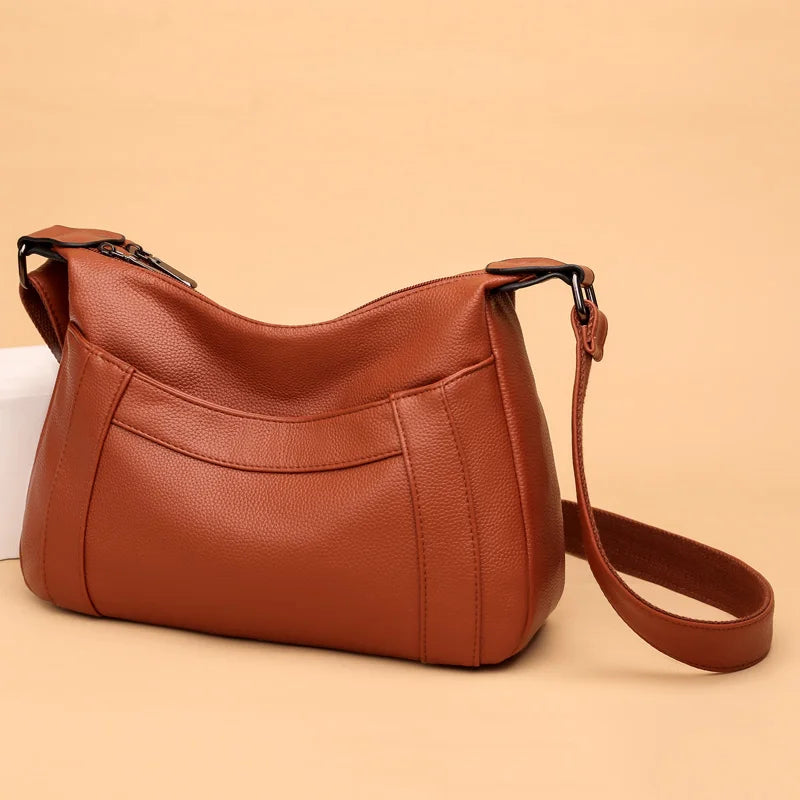 Retro Women's PU Leather Crossbody Bag