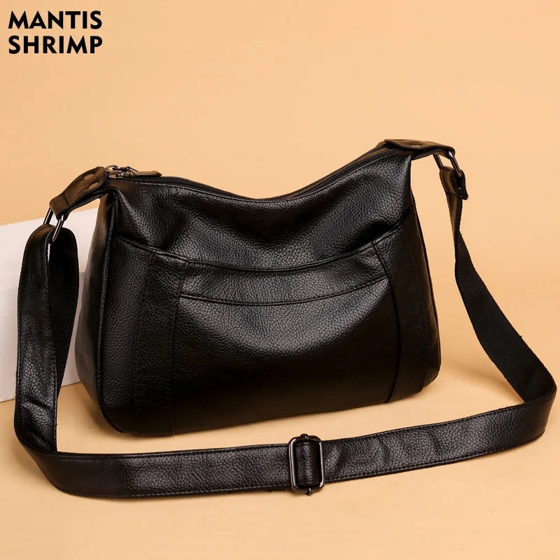 Retro Women's PU Leather Crossbody Bag
