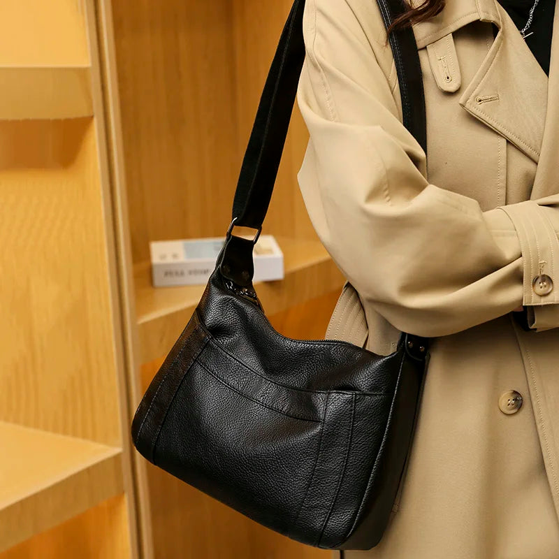 Retro Women's PU Leather Crossbody Bag