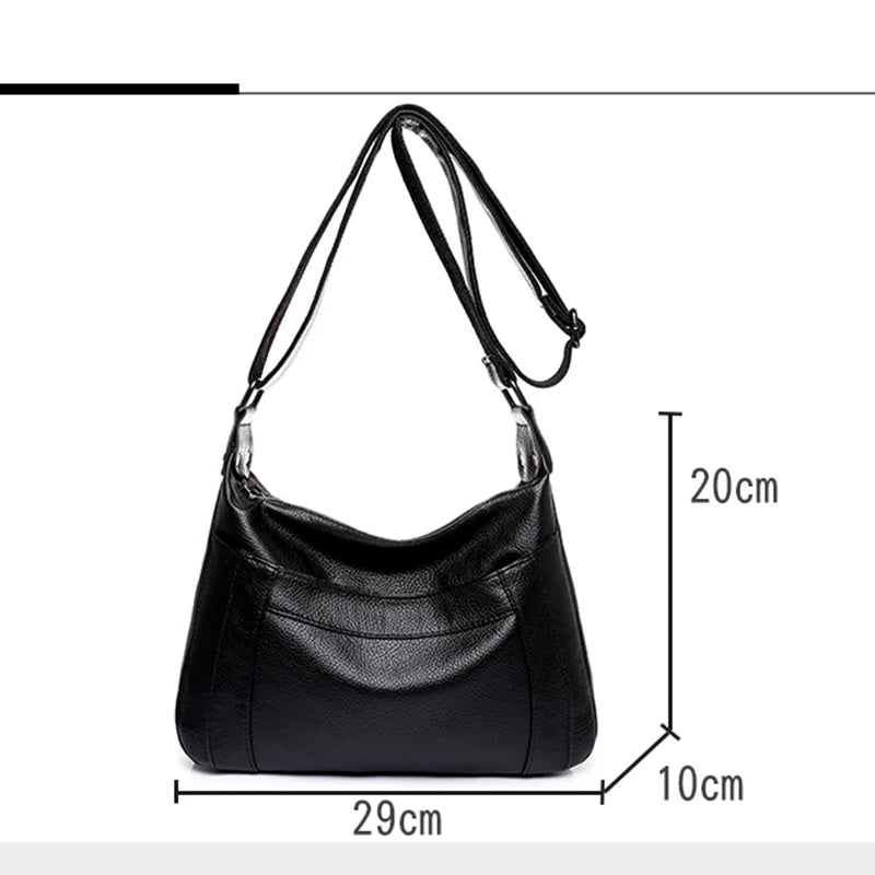 Retro Women's PU Leather Crossbody Bag
