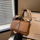 Spring Wide Shoulder Strap Messenger Bag