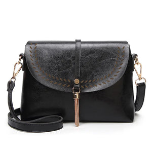 Vintage Tassel Crossbody Bags For Girls Shoulder Bags Female Handbags