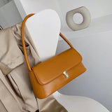 Women's PU Leather Handbag Retro Small Square Bag