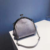 Women's Crossbody Shoulder Bag Chain Handbag PU Leather