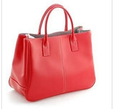 PU Leather Women's Solid Handbags Large-capacity Matching Bags