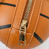 Pink Basketball Bag for Women Chain Hand Bags Shoulder Crossbody Purse
