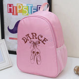 Red Ballet Dance Bag Water-Proof Fabric Dancer's Handbag for Girls Women