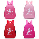 Red Ballet Dance Bag for Girls Women Embroidered Clutch Backpack