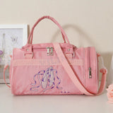 Ballet Dance Bag Single Shoulder Totes For Girls Women Dancer Embroidered Clutch