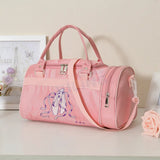 Ballet Dance Bag Single Shoulder Totes For Girls Women Dancer Embroidered Clutch