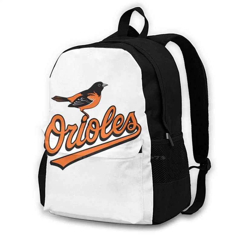 Baltimore Orioles Logo Laptop Travel School Bag