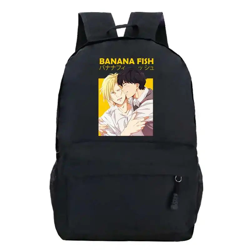 Banana Fish Anime Backpack for Women