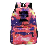 Banana Fish Anime Cartoon Unisex Travel Backpack Waterproof Oxford