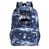 Banana Fish Anime Cartoon Unisex Travel Backpack Waterproof Oxford