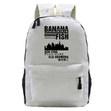 Banana Fish Anime Cartoon Unisex Travel Backpack Waterproof Oxford