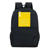 Banana Fish Anime Women Backpack Waterproof School Bagpack