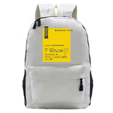 Banana Fish Anime Women Backpack Waterproof School Bagpack