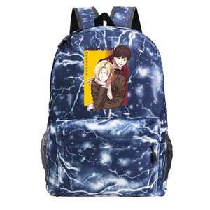 Banana Fish Anime Women's Backpack Preppy Style School Bag