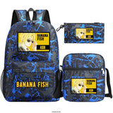 Banana Fish Backpack School Bags For Boys Girls Children High School