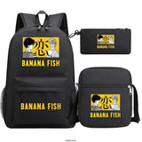 Banana Fish Backpack School Bags For Boys Girls Children High School