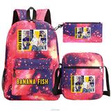 Banana Fish Backpack School Bags For Boys Girls Children High School