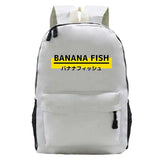 Banana Fish Women Backpack Waterproof Nylon School Backpack