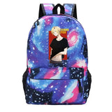 Banana Fish Canvas Backpack College School Bags