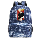 Banana Fish Canvas Backpack College School Bags