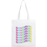 Bangtan Boys Shopping Bag Cotton Jute Saco Reciclaje Cabas
